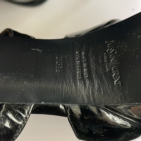 YSL Black Platforms - Picture 5 of 6